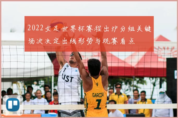 2022女足世界杯赛程出炉分组关键场次决定出线形势与观赛看点